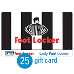 FOOT LOCKER<sup>®</sup> $25 Gift Card </u>