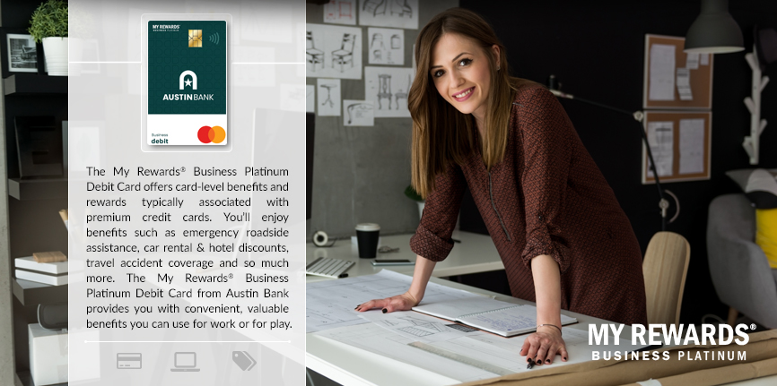 My Rewards&reg; Business Platinum Debit Card