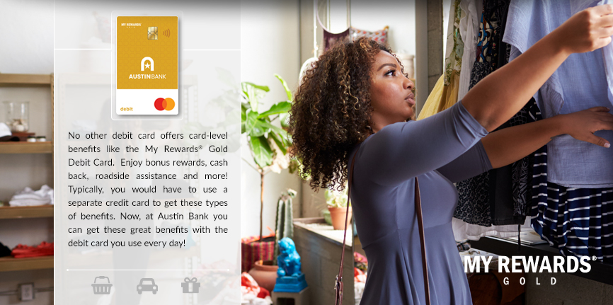 My Rewards&reg; Gold Debit Card
